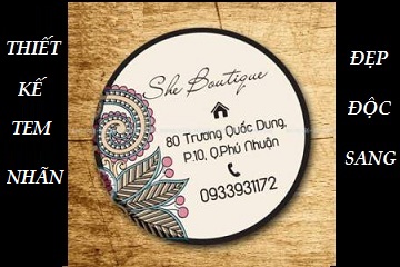 Bỏ túi 69 mẫu tem nhãn mác cực đẹp 2018