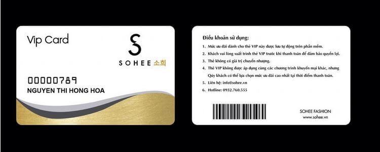 Quản lý thẻ của SOHEE