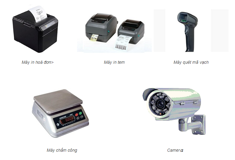 Tích hợp các thiết bị phần cứng với phần mềm quản lý bán hàng Online Viva